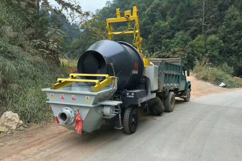 農(nóng)村混凝土泵車客戶體現(xiàn)日 現(xiàn)場施工顯神威 農(nóng)村混凝土泵車客戶體現(xiàn)日 現(xiàn)場施工顯神威